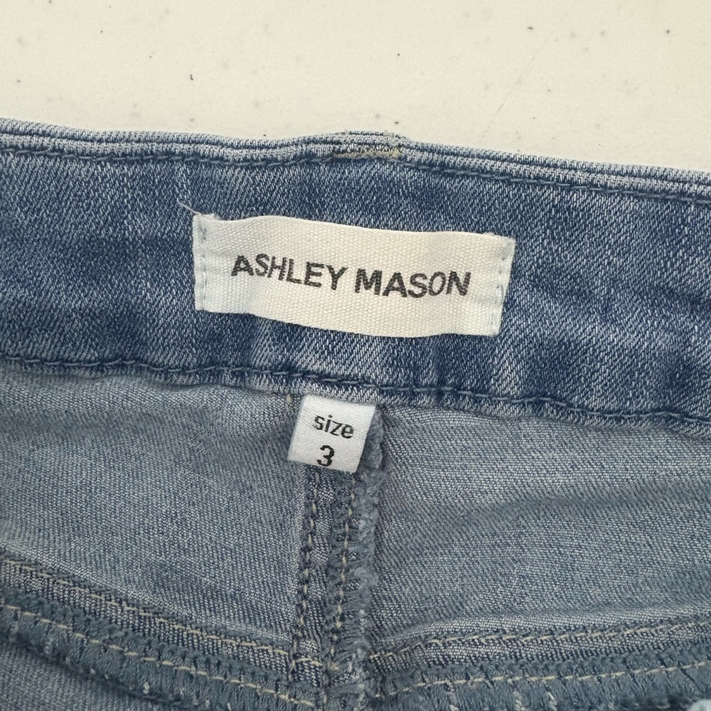 Ashley Mason High Rise Skinny Jeans Size 3 GUC 633 - Picture 9 of 10